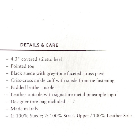 Aquazzura Amanda Crystal Pave Suede Stiletto Pumps / Heels US8 - Picture 13 of 16